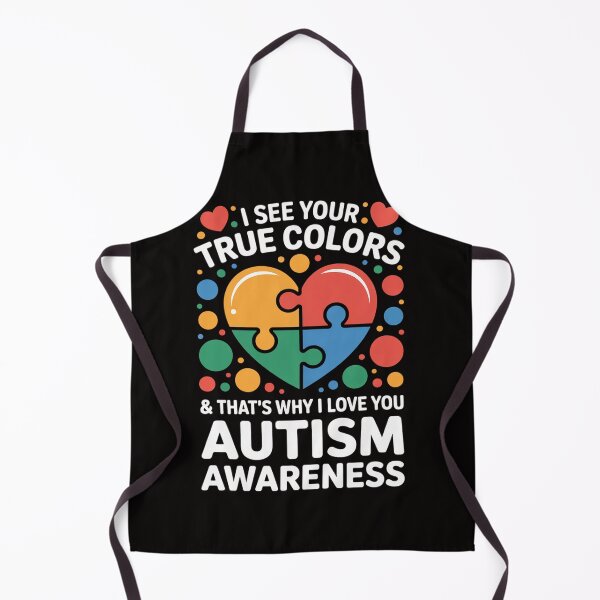 Item preview, I See Your True Colors Puzzle World Autism Awareness Month designed and sold by czechascheledu.