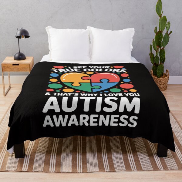 Item preview, I See Your True Colors Puzzle World Autism Awareness Month designed and sold by czechascheledu.