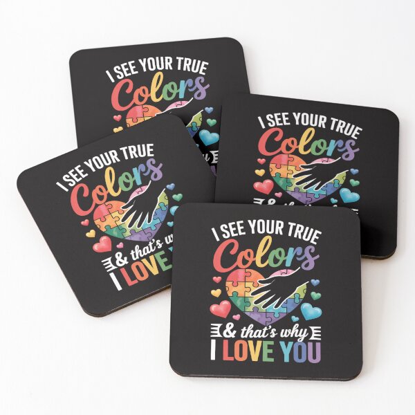 Item preview, I See Your True Colors, Puzzle World Autism Awareness Month designed and sold by czechascheledu.