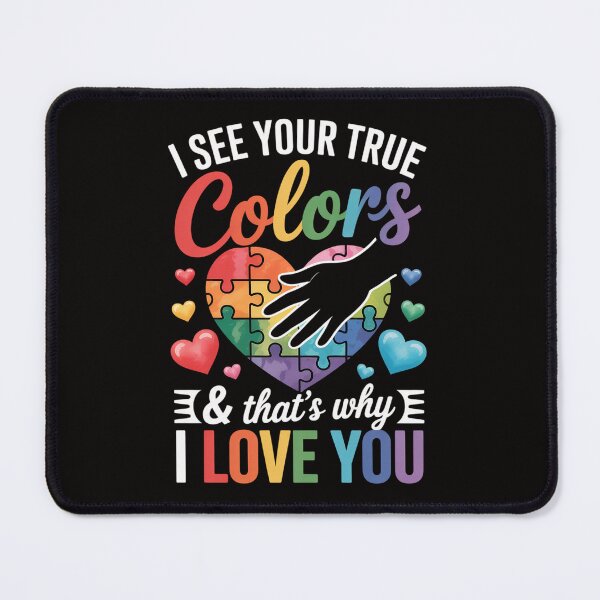 Item preview, I See Your True Colors, Puzzle World Autism Awareness Month designed and sold by czechascheledu.