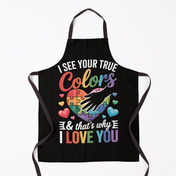 Item preview, I See Your True Colors, Puzzle World Autism Awareness Month designed and sold by czechascheledu.