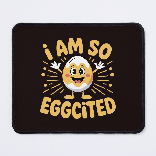 Item preview, I am so EGGcited Funny Easter Bunny Ears for Men Women designed and sold by MichaelStalkas.