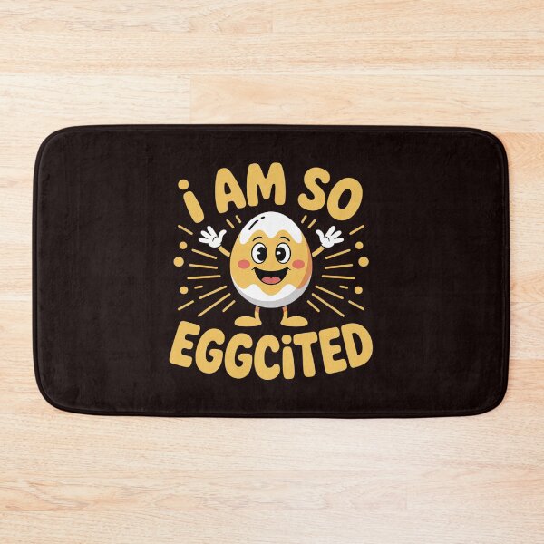 Item preview, I am so EGGcited Funny Easter Bunny Ears for Men Women designed and sold by MichaelStalkas.