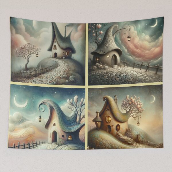 Item preview, Fairytale Hut designed and sold by Beyondnote-Art.