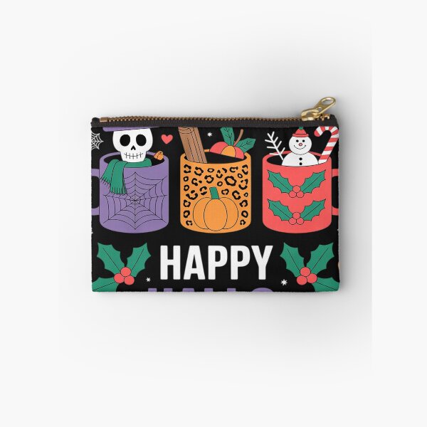 Item preview, Hallothanksmas Halloween Thanksgiving Christmas Coffee Latte designed and sold by trinfhri.