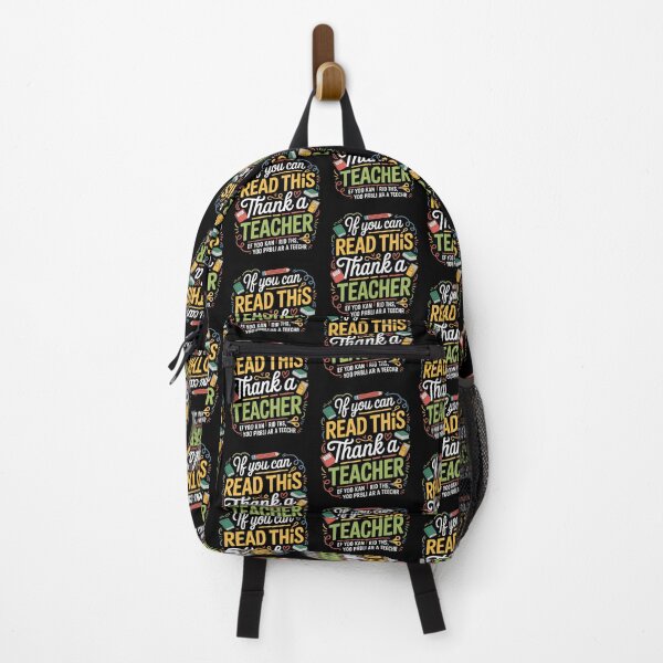 Item preview, If You Can Read This Thank a Teacher Funny School Quote designed and sold by Gogetgiggles.