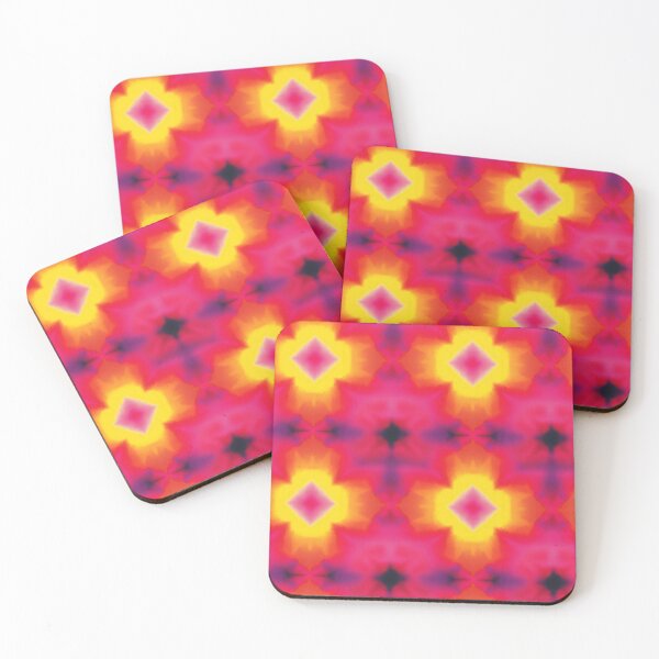 Item preview, Sunset Ombre Kaleidoscope Glow Pattern designed and sold by bubblegoth.