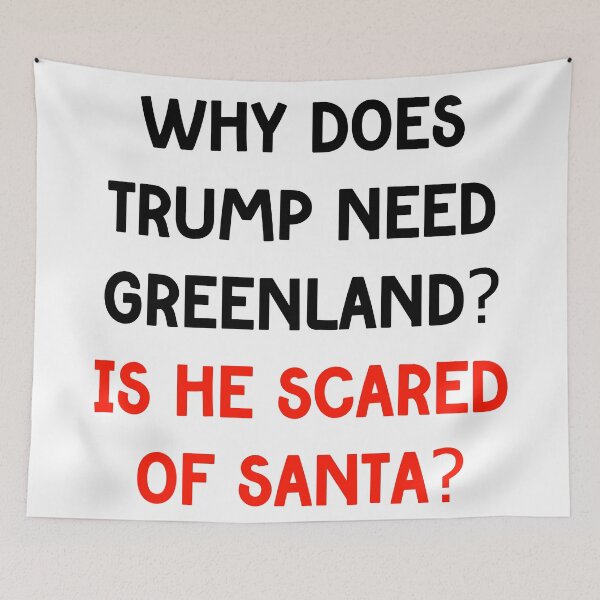 Item preview, Scared of Santa designed and sold by beerman70.