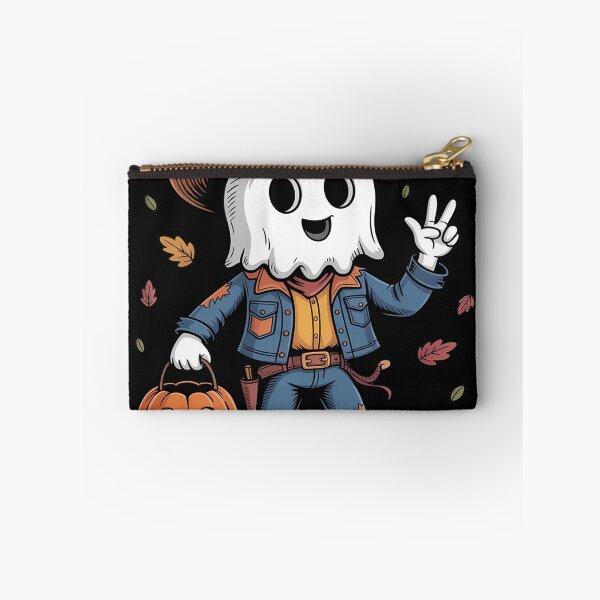 Item preview, Halloween Cowboy Blue Denim Ghost Png, Western Halloween Cowgirl designed and sold by trinfhri.