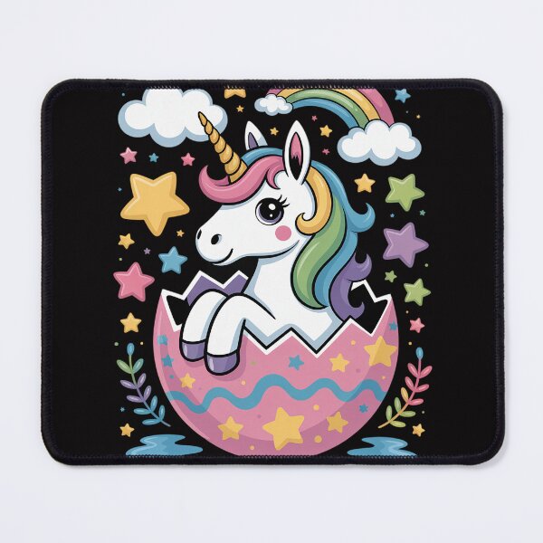 Item preview, Happy Easter Unicorn Bunny Girls Kids Easter Eggs designed and sold by Vexat062Art.