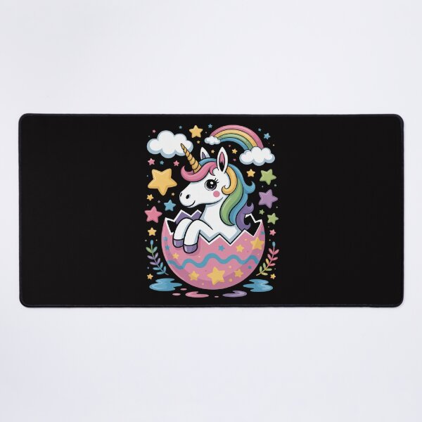 Item preview, Happy Easter Unicorn Bunny Girls Kids Easter Eggs designed and sold by Vexat062Art.