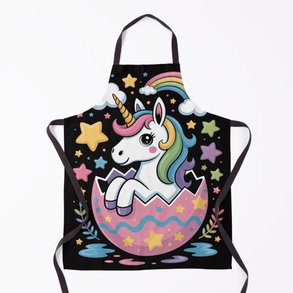Item preview, Happy Easter Unicorn Bunny Girls Kids Easter Eggs designed and sold by Vexat062Art.