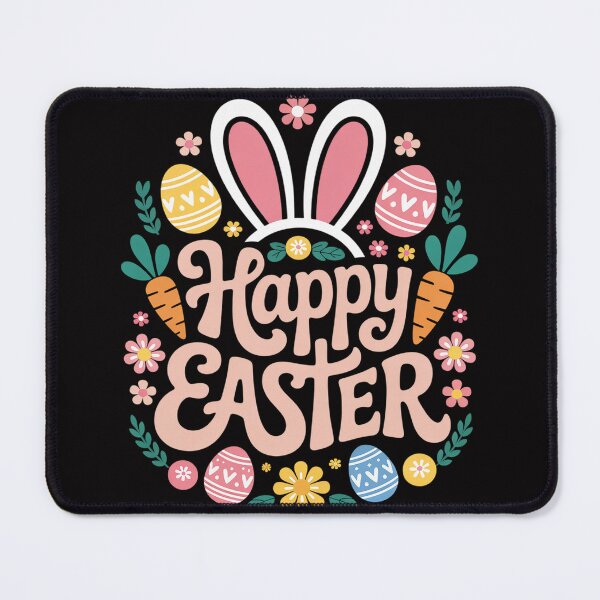 Item preview, Happy Easter Sayings Egg Bunny designed and sold by Vexat062Art.