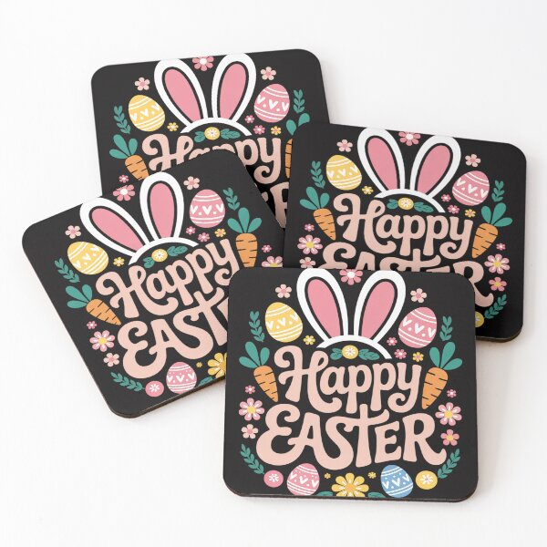Item preview, Happy Easter Sayings Egg Bunny designed and sold by Vexat062Art.