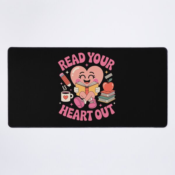 Item preview, Read Your Heart Out Book Lover Reading designed and sold by Gogetgiggles.