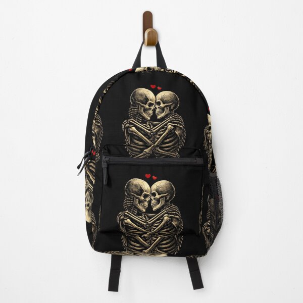 Item preview, Eternal Love Skeletons – Dark Gothic Valentine Art designed and sold by Vivalore.