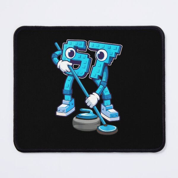 Item preview, Cute Curling 67 Six Seven Cartoon Character Shirt designed and sold by LashondaGreen89.