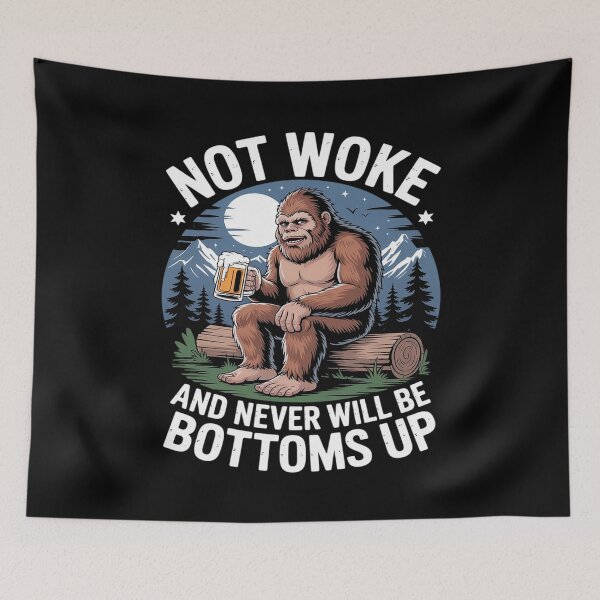 Item preview, awake but not woke Anti-Woke Free Speech SAY NO TO WOKENESS designed and sold by countntenov.