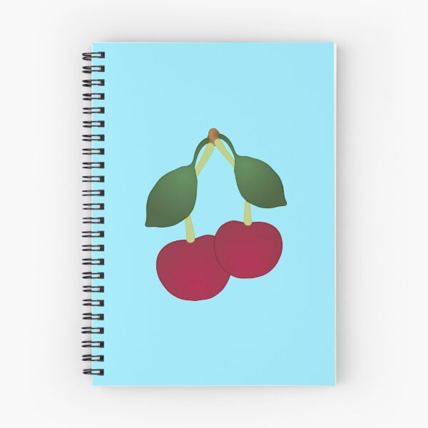 Item preview, Bright Red Cherries with Green Leaves Illustration – Cute Fruit Vector Art designed and sold by Fashion Empire.