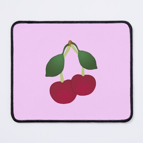 Item preview, Bright Red Cherries with Green Leaves Illustration – Cute Fruit Vector Art designed and sold by Fashion Empire.