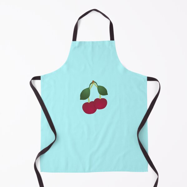 Item preview, Bright Red Cherries with Green Leaves Illustration – Cute Fruit Vector Art designed and sold by Fashion Empire.