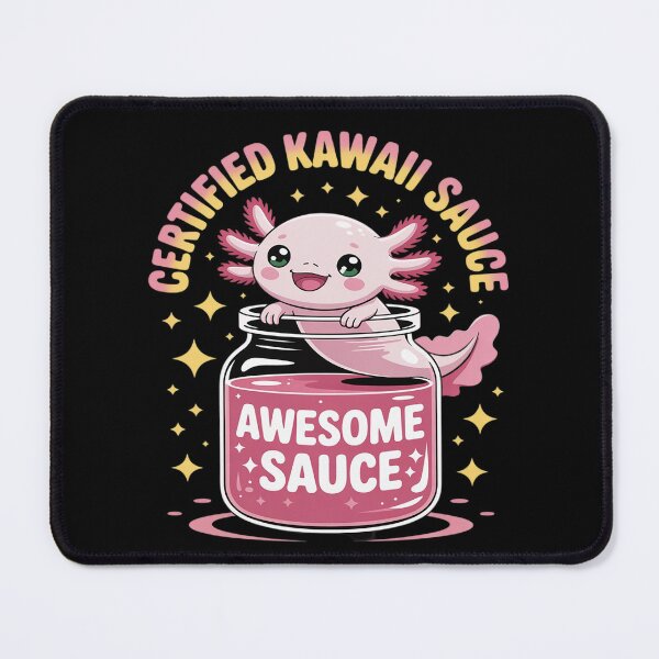 Item preview, Awesome Sauce Axolotl Certified Cute Kawaiii designed and sold by countntenov.