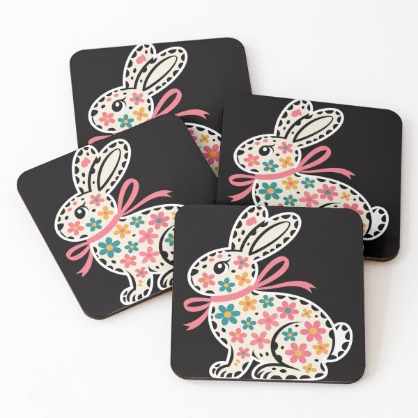 Item preview, Floral Happy Easter Day Bunny Rabbit Women Girls designed and sold by Vexat062Art.