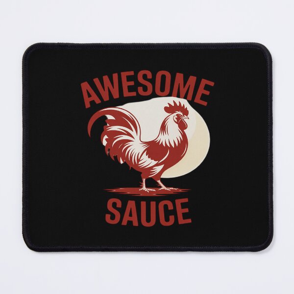 Item preview, Awesome Sauce with Picture of Rooster designed and sold by countntenov.