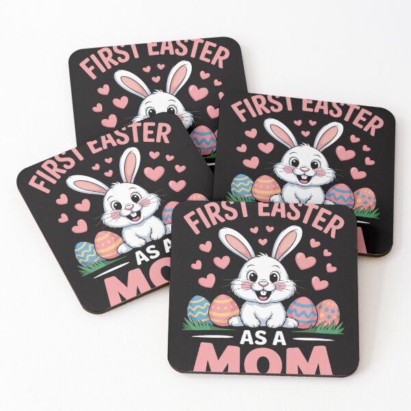 Item preview, First Easter As A Mom Joyful Bunny designed and sold by Vexat062Art.