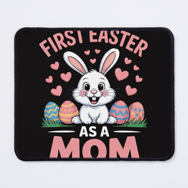 Item preview, First Easter As A Mom Joyful Bunny designed and sold by Vexat062Art.