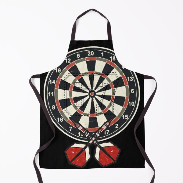 Item preview, Vintage Dartboard with Crossed Darts 67 Six Seven Design designed and sold by LashondaGreen89.