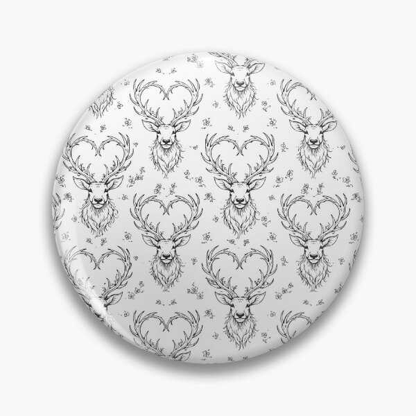 Item preview, Hearts and Antlers designed and sold by KittitasOutpost.