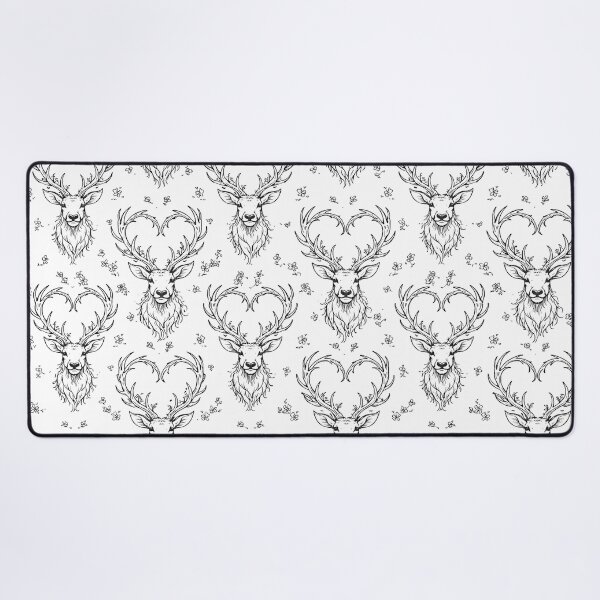 Item preview, Hearts and Antlers designed and sold by KittitasOutpost.