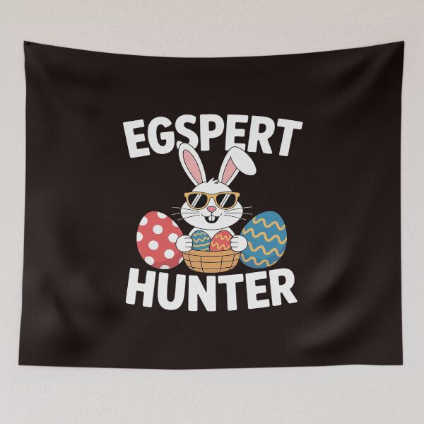 Item preview, Eggspert Egg Hunter Easter Boys Girls Cool Bunny designed and sold by MichaelStalkas.
