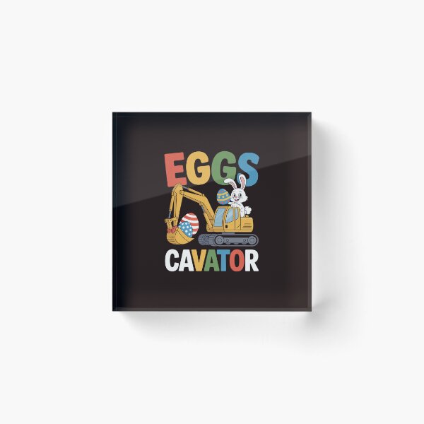 Item preview, Eggs-Cavator Easter Bunny Excavator Toddler Boys Easter Kids designed and sold by MichaelStalkas.