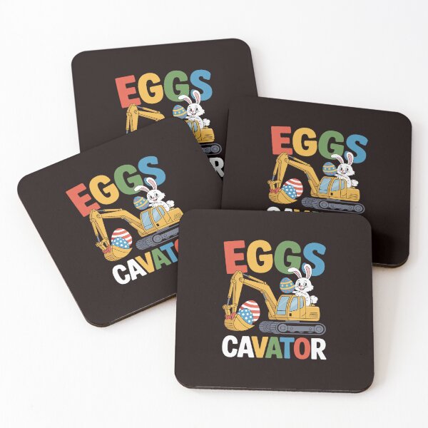 Item preview, Eggs-Cavator Easter Bunny Excavator Toddler Boys Easter Kids designed and sold by MichaelStalkas.