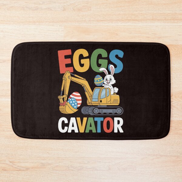 Item preview, Eggs-Cavator Easter Bunny Excavator Toddler Boys Easter Kids designed and sold by MichaelStalkas.