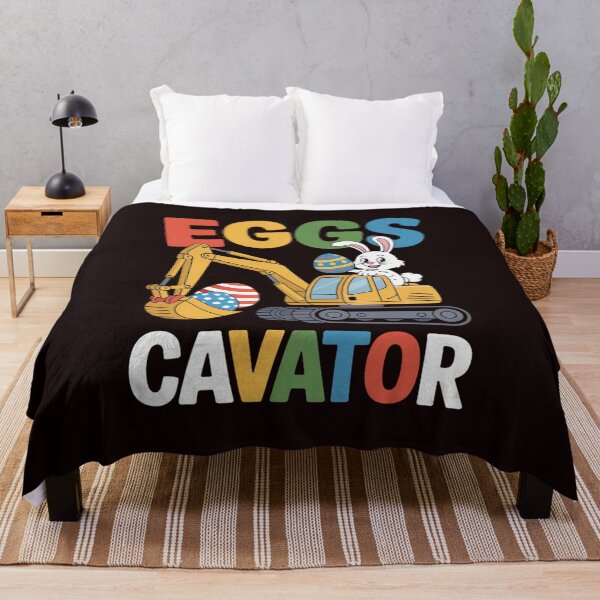 Item preview, Eggs-Cavator Easter Bunny Excavator Toddler Boys Easter Kids designed and sold by MichaelStalkas.