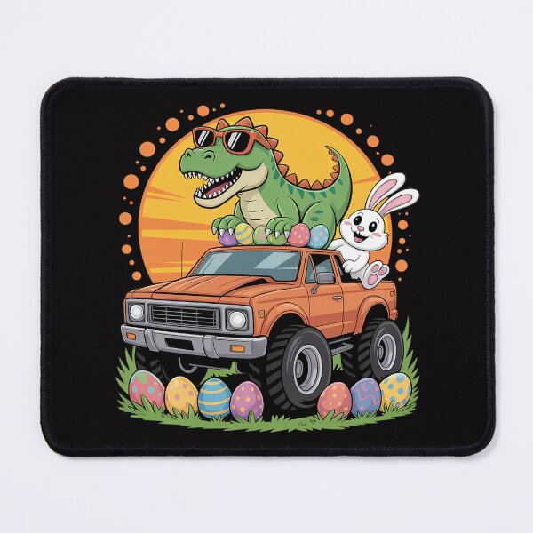 Item preview, Easter T-Rex Bunny Dinosaur Monster Truck Dino Easter designed and sold by Vexat062Art.