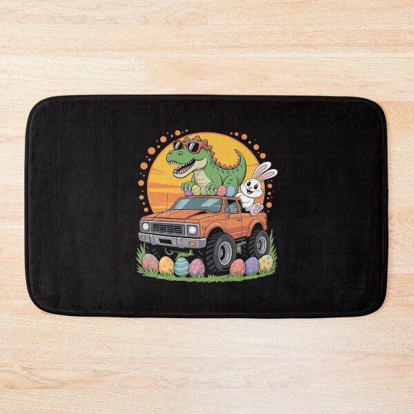 Item preview, Easter T-Rex Bunny Dinosaur Monster Truck Dino Easter designed and sold by Vexat062Art.
