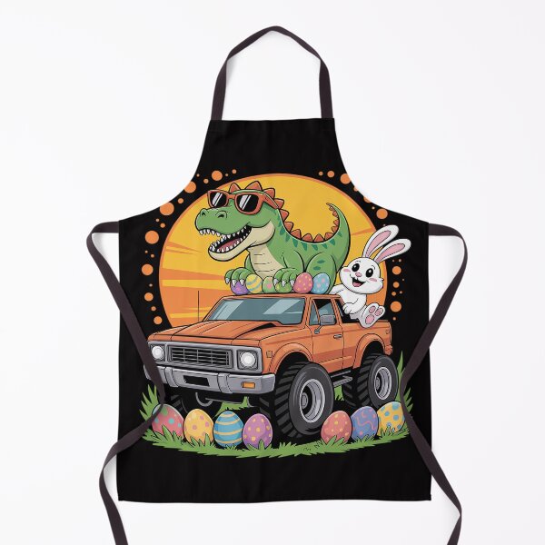 Item preview, Easter T-Rex Bunny Dinosaur Monster Truck Dino Easter designed and sold by Vexat062Art.