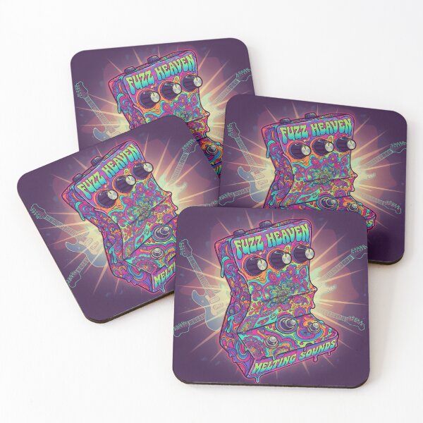 Item preview, Psychedelic Guitar Effects Pedal with Fuzz Heaven Melting Sounds Text designed and sold by homydesign.