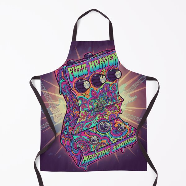 Item preview, Psychedelic Guitar Effects Pedal with Fuzz Heaven Melting Sounds Text designed and sold by homydesign.