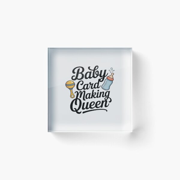 Item preview, Baby Card Making Queen - Card Making Crafting designed and sold by countntenov.