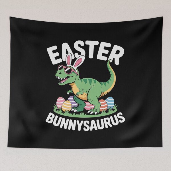 Item preview, Easter T Rex Dinosaur Bunny Saurus Egg Hunt TRex Kids designed and sold by LindseyKris.