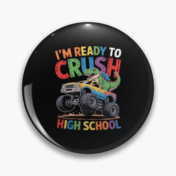 Item preview, Back To School Boy Dinosaur I'm Ready To Crush High School designed and sold by countntenov.