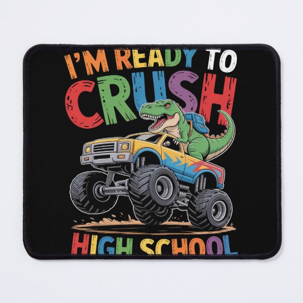 Item preview, Back To School Boy Dinosaur I'm Ready To Crush High School designed and sold by countntenov.