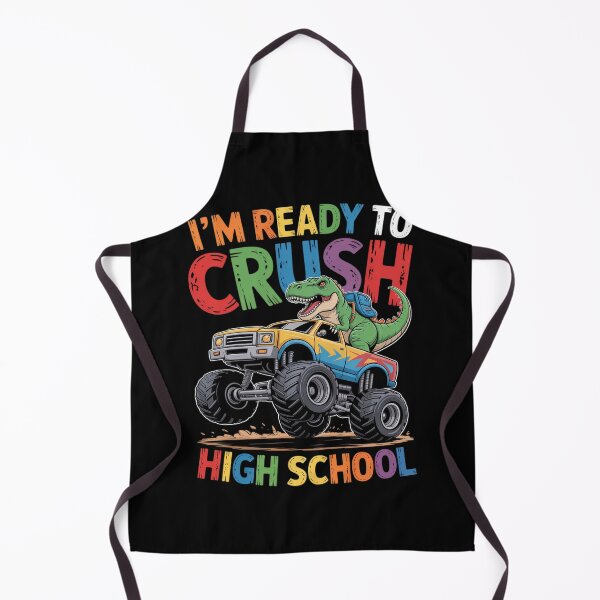 Item preview, Back To School Boy Dinosaur I'm Ready To Crush High School designed and sold by countntenov.