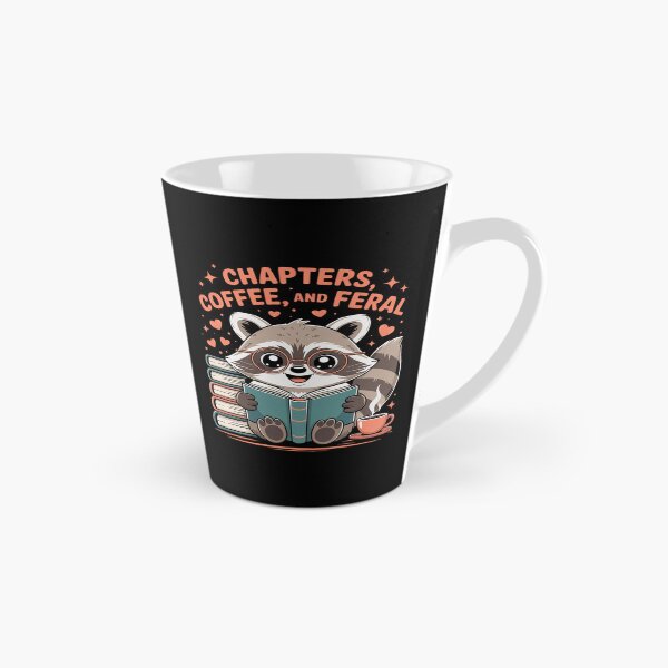Item preview, Back To School Chapters Coffee Feral Raccoon Librarian designed and sold by countntenov.