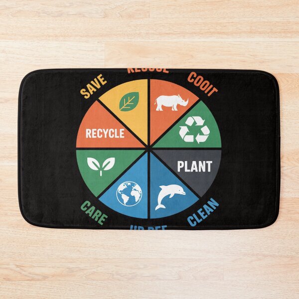 Item preview, Earth Day Save Bees Rescue Animals Recycle Plastic designed and sold by HudsonErik.